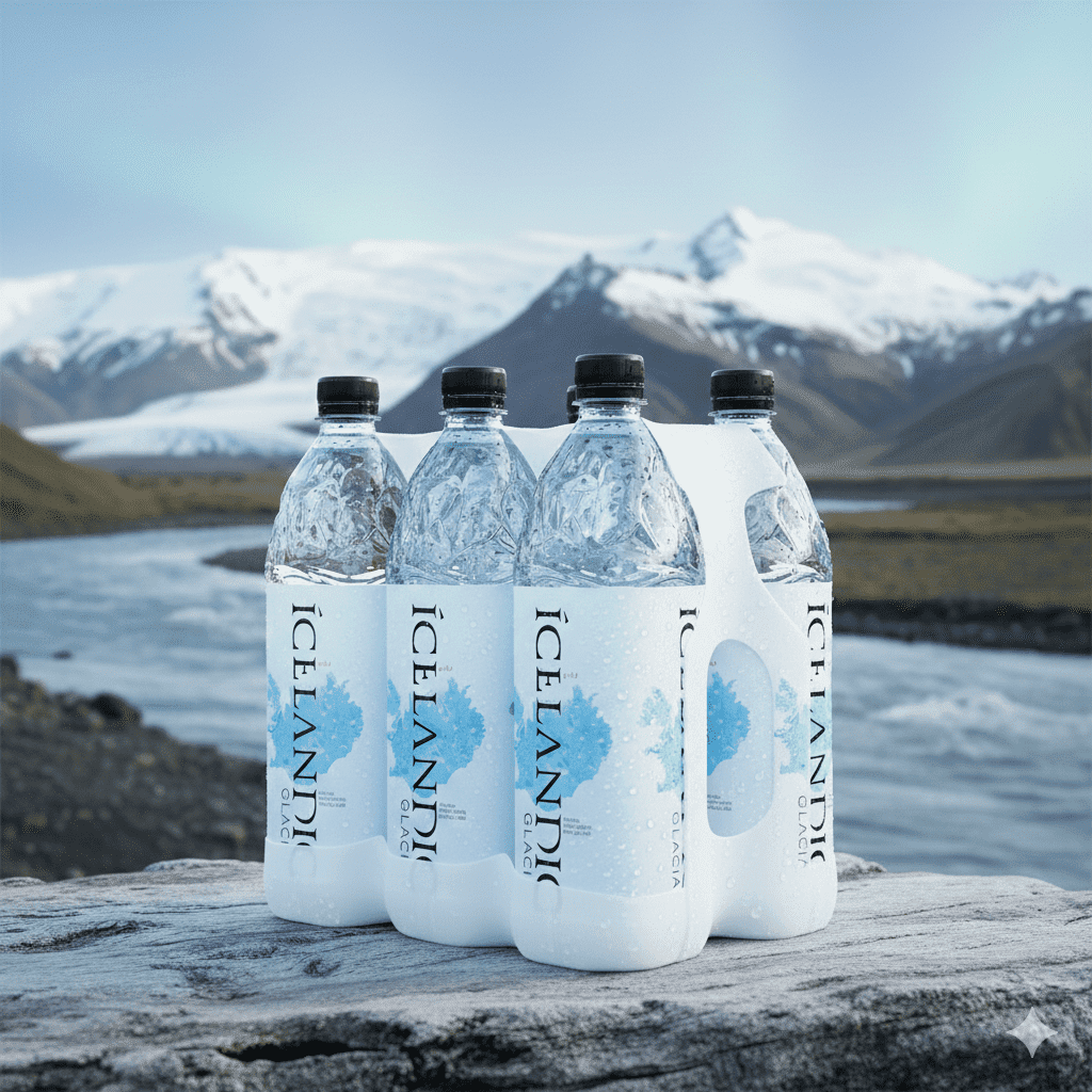 Ícelandic Glacial, Natural Spring Water, 12 Pack, 33.8 fl oz