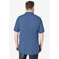 thumbnail image 3 of KingSize Men's Big & Tall Longer-Length Shrink-Less Cotton Polo Shirt, 3 of 6
