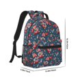 thumbnail image 2 of Uemuo Gnome Love USA Printed Student Durable Water-resistant Backpack,Travel Backpack,Outdoor Activities Backpack, Laptop Backpack, Multi-compartment Backpack, 2 of 5