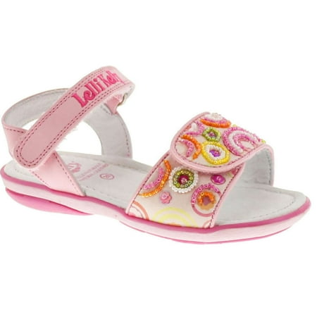 

Lelli Kelly Kids Girls LK1416 Swirl Fashion Sandals Pink Fantasy 22