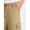 thumbnail image 4 of No Boundaries Men's & Big Men's Cargo Pants, Sizes XS-5XL, 4 of 5