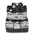 thumbnail image 1 of Easygdp Cosmic Landscape Celestial Art Mochila de Cuero para Mujeres, Bolso de Hombro, Bolsos de Mano de Moda para Trabajo y Viajes, 1 of 4