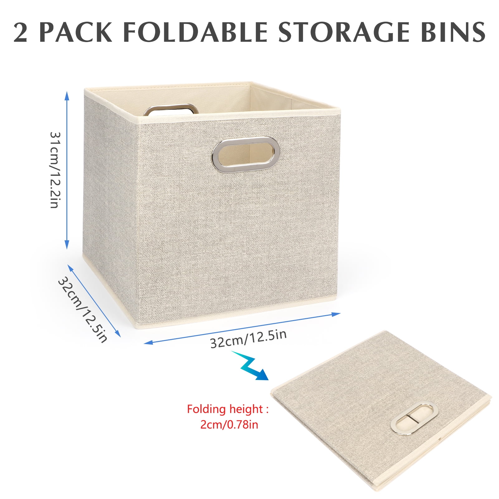 2 Cube - Storage Container (3 pk) – craftklaris