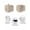 Beige, variant on Japanese Toaster Cover 4 Slice, Large Kitchen Appliance Covers, Grey Simple Traditional Flowers Leaves Pattern Toaster Oven Cover with Loop, Bread Machine Cover Polyester Dust Cover Protection