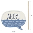 thumbnail image 6 of Big Dot of Happiness Ahoy - Nautical - Photo Booth Props Kit - 20 Count, 6 of 6