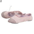 thumbnail image 2 of SPRING PARK Girls Canvas Ballet Shoes Ballet Slipper for Kids Women Yoga Shoes for Dancing, 2 of 7