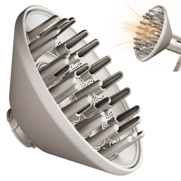 AFDD Large Diffuser Attachment Compatible with Shark FlexStyle Upgraded Bigger Diffuser Nozzle for Dryer Faster and Define Wavy Curly Coily Hair