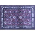 thumbnail image 1 of Ahgly Company Indoor Rectangle Animal Blue Traditional Area Rugs, 4' x 6', 1 of 4