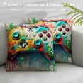thumbnail image 3 of ARISTURING Print Pillow Covers Decorative Game Console Throw Pillow Covers Suitable for Game Room Decoration Cushion Case Outdoor Decorations Throw Pillow for Couch Sofa Home Decor, 3 of 5