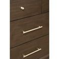 thumbnail image 5 of 1214 Madison Collection Pendant Lamp D:12in H:9in Lt:3 Polished Nickel Finish Royal Cut Golden Teak (Smoky), 5 of 10