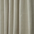 thumbnail image 7 of Nicole Miller Mellow Slub Textured Hidden Tab/Rod Pocket Top Light Filtering Curtain Panel Pair, 54"x96", Linen, 7 of 7