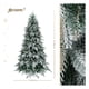 thumbnail image 5 of Árbol Navidad Nevado + Piñas Pino Navideño 2.5m Ramas Mixtas Esquimal, 5 of 6