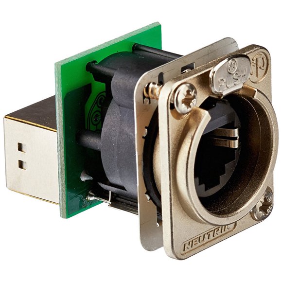 Neutrik Connecteur Châssis NE8FDP etherCON - Traversée RJ45