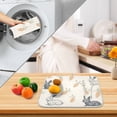 thumbnail image 3 of Yayeee Dish Drying Mat for Kitchen Counter 16" x 18" Microfiber Super Absorbent Coffee Decorative Pad, Adorable Bunnies, 3 of 9