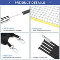 Walmart Deals Portable Badminton Training Net Sports Net for Volleyball