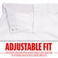 thumbnail image 4 of Pantalones de béisbol y sóftbol Franklin Sports Youth, unisex, negros, 4 of 9