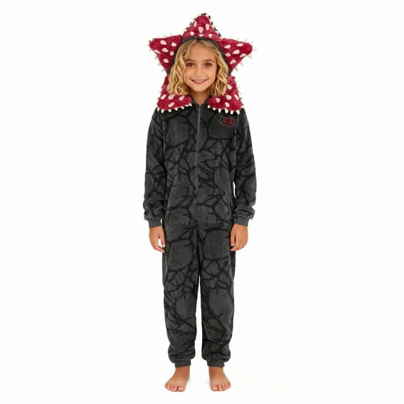 Unisex Kid's 3D Onesie Long-sleeved Hoodie One-piece Pyjamas Unique Christmas Girls and Boys Warm and Comfortable Clothes