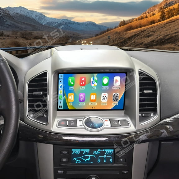 Aotsr 8 inch car radio for Chevrolet Captiva 2014-2018 Android 13 CarPlay GPS Navigation Multimedia Player Head Unit