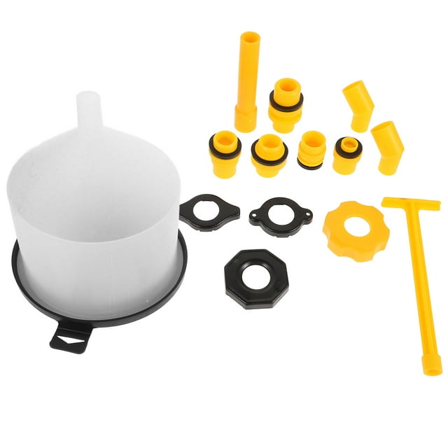 Shisuyan 1 Set of Precision Car Anti-Freeze Funnel Set Universal Coolant Burp Funnel Kit Automotive Radiator Filling Tool Spill Proof Coolant Funnel for Car Boat Cooling Systems