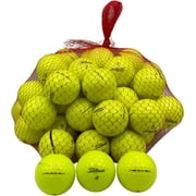 Golf Ball Planet - AVX Yellow Recycled Golf Balls for Titliest 5A/Mint (50 Pack)
