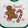 thumbnail image 4 of Inktastic Christmas Sweet Boys or Girls Baby Bib, 4 of 4