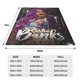 thumbnail image 3 of Manta de franela ultra suave y acogedora de Sasha Banks para picnic para niños, niñas y adultos, mantas ligeras y esponjosas para sofá, cama, sofá, sala de estar, 3 of 6
