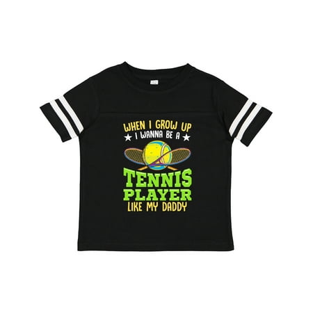 

Inktastic Future Tennis Player Like Daddy Gift Toddler Boy or Toddler Girl T-Shirt