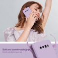 thumbnail image 4 of Étui pour Samsung Galaxy S10, Étui en Silicone Souple avec Protection de Caméra Améliorée, Étui Mince Antichoc avec Doublure en Microfibre Anti-Rayures, Violet, 4 of 4