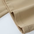 thumbnail image 7 of Gyexs Dress Pants for Men Cotton Elastic Waist Pants for Senior Men Spring Summer Bussiness Casual Trousers with Pockets Beige, Szie L, 7 of 7