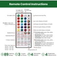 thumbnail image 5 of Alupssuc 6.5 ft Prelit Artificial Hinged Christmas Pine Tree, Warm White & RGB Lights, Pinecone Ornaments, and A Remote Control, Perfectly Complements Holiday Decorations, Parties, 5 of 7