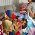 thumbnail image 3 of Blanket Elana Princess for Boys Girls Lightweight Kids Throw Blanket Cute Soft Blankets Flannel Plush Blankets Gifts 60x80in, 3 of 7