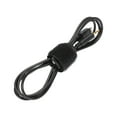 thumbnail image 5 of Uxcell Fastening Hook and Loop Cable Tie 31.4x0.7 Inch Reusable with Buckle Wire Strap for Cord Management Black 10Pcs, 5 of 5