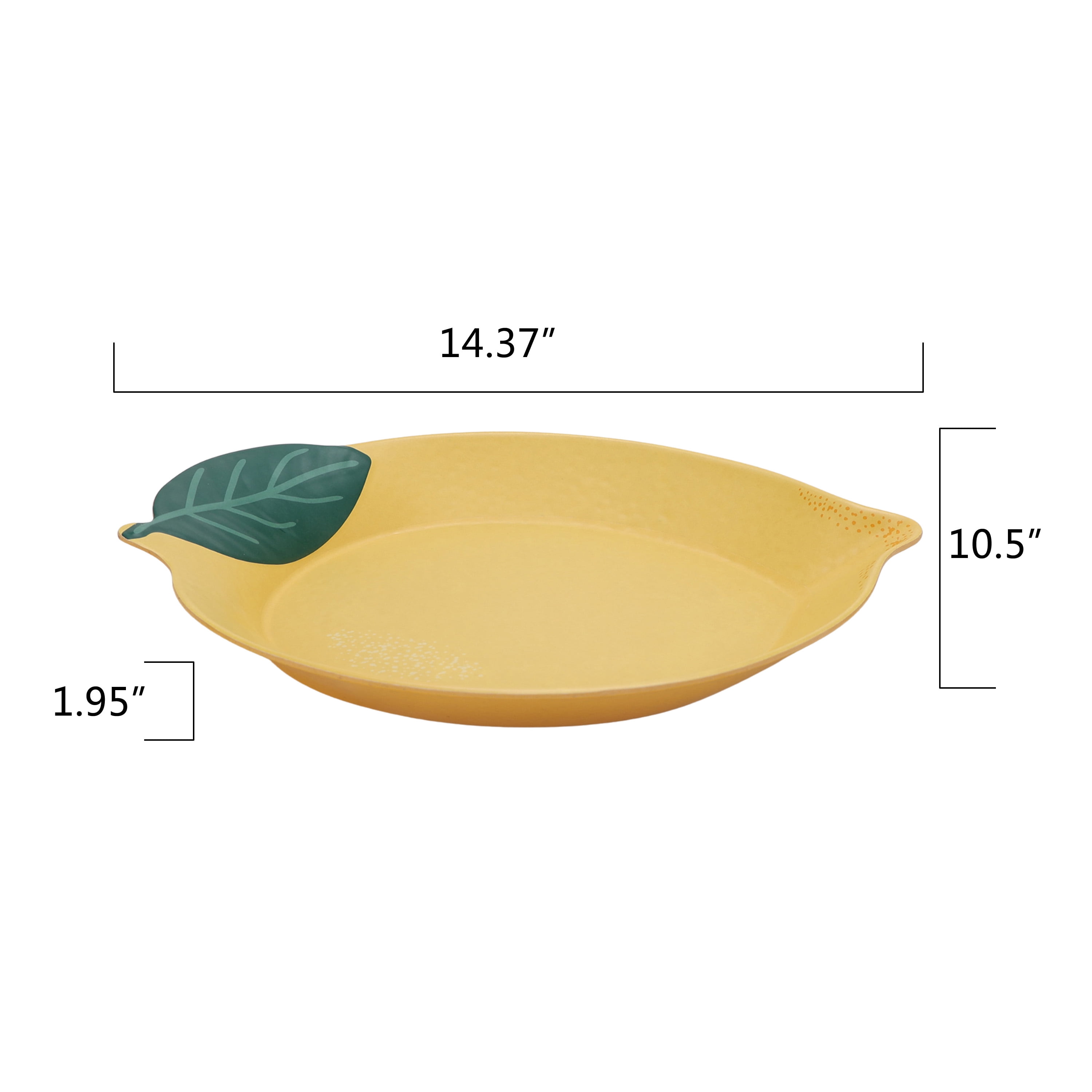 Mainstays by Becky G. & Alejandra Bamboo Melamine Figural Lemon