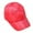 Red, variant on Kiplyki Wholesale New Fashion Unisex Pure Color Sequined Hats Baseball Caps