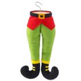 thumbnail image 1 of Pierna De Elfo De Navidad Pies Lindos Decoración De Navidad Para Fiesta De Navidad Puerta Delantera Chimenea Colgante De Árbol De Navidad Advancent HA040832-01, 1 of 6
