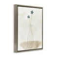 thumbnail image 4 of Stupell Industries Simple Watercolor Vase Botanical & Floral Painting Brown Floater Framed Art Print Wall Art, 17 x 21, 4 of 10