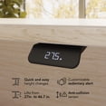 thumbnail image 4 of Stratus 72W Standing Desk with File Cabinet in Natural Elm - Engineered Wood, 4 of 8