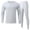 D, variant on XINPING Men's Long Johns Thermal Underwear Set, Lined Base Layer Top and Bottom, Moisture Wicking Quick Dry 4 Way Stretch for Running Skiing Camping