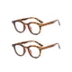 thumbnail image 5 of Minnieouse Monturas para gafas, estante para gafas, dulce regalo, fatiga visual, elegante, Unisex, accesorios de oficina para hombre y mujer, Patrón de leopardo 2piezas, 5 of 6