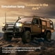 thumbnail image 4 of Camioneta Corta A Escala de 2,4 G, 4WD, Coche de Escalada RC, Coche de Juguete con Control Remoto para MN MODELO MN82S 1:12 Plateado, 4 of 5