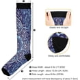 thumbnail image 3 of Coolnut Mexican Talavera Pattern Compression Socks for Women&Men, Circulation-Best Support for Nurses,Running,Athletic-2 Pack, 3 of 7