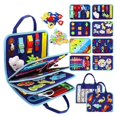 thumbnail image 1 of WIFKLSIIPG Educational Busy Board for Toddler Early Learning Develops Fine Motor Skills Play & Sensory Exploration, 1 of 6
