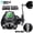 LEFT, variant on Large Deep Sea Electronic Fishing Reel Baitcasting Saltwater Waterproof 6.4:1 16KG Drag Catfishing Trolling Metal Base