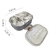 thumbnail image 3 of Fiudx Lonchera Bento Morada, 1000 Ml, Diseño de 2 Compartimentos, Recipiente Hermético para Almuerzo, Apto para Microondas y Fácil de Transportar, Incluye Cuchara, Ideal para Preparar Comidas, Ideal, 3 of 6