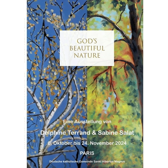 God's beautiful nature: Ausstellungskatalog Paris 2024, (Paperback)