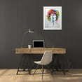 thumbnail image 3 of Kovacs, Anna Brigite 25x32 White Modern Wood Framed Museum Art Print Titled - Happy Girl, 3 of 4