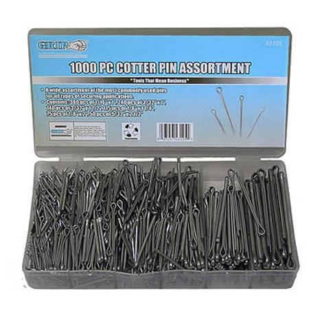 43125 - COTTER PIN ASSORTED (1000 pcs/pkg)