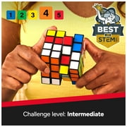 Rubik’s Cube Master, The Official 4x4 Cube Classic Brain Teaser Puzzle, Ages 8+
