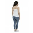 thumbnail image 4 of Women's Top Camisole for Casual Wear and Nursing, S, Off White, by Ambesonne, 4 of 4