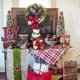 thumbnail image 3 of Bolsas de regalo navideñas con cordón, bolsas de dulces navideñas, mochila de saco de santa para fiestas navideñas, 4 unidades, bolsas de manzana para niños, colegas, F Feliz Sencillez, 3 of 5